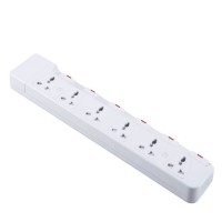 6 Pin Multi Functional Switch Socket Adaptor Ac Plug